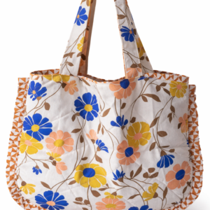 Sac Froufrou Luna Fleuri – Sac cabas artisanal élégant et coloré
