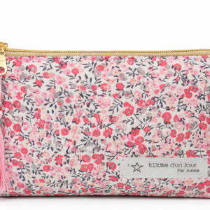 Pochette XS Rose floral vue de face